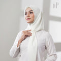 Restock Warna Polos Tassel - Jilbab Segiempat Paris Jepang Premium Ronce 115 x 115 cm